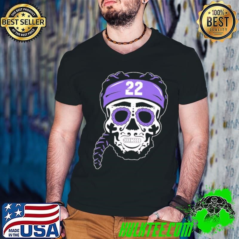 Derrick Henry Baltimore Sugar Skull American football running back shirt