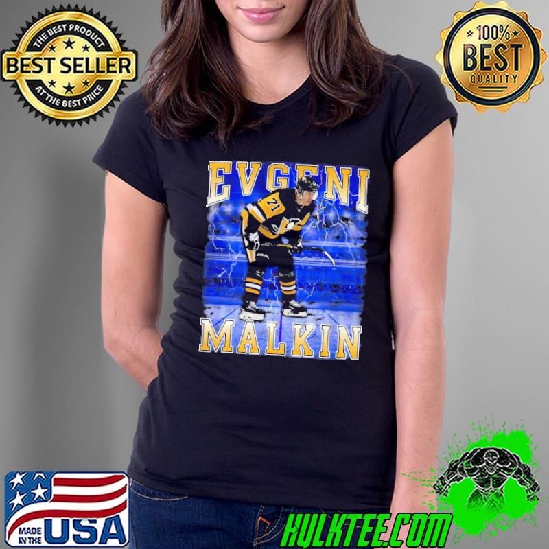 Evgeni Malkin Russian professional ice hockey centre Pittsburgh Penguins T-Shirt