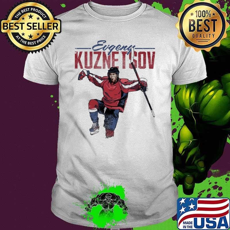 Evgeny Kuznetsov Russian professional ice hockey Washington Retro T-Shirt