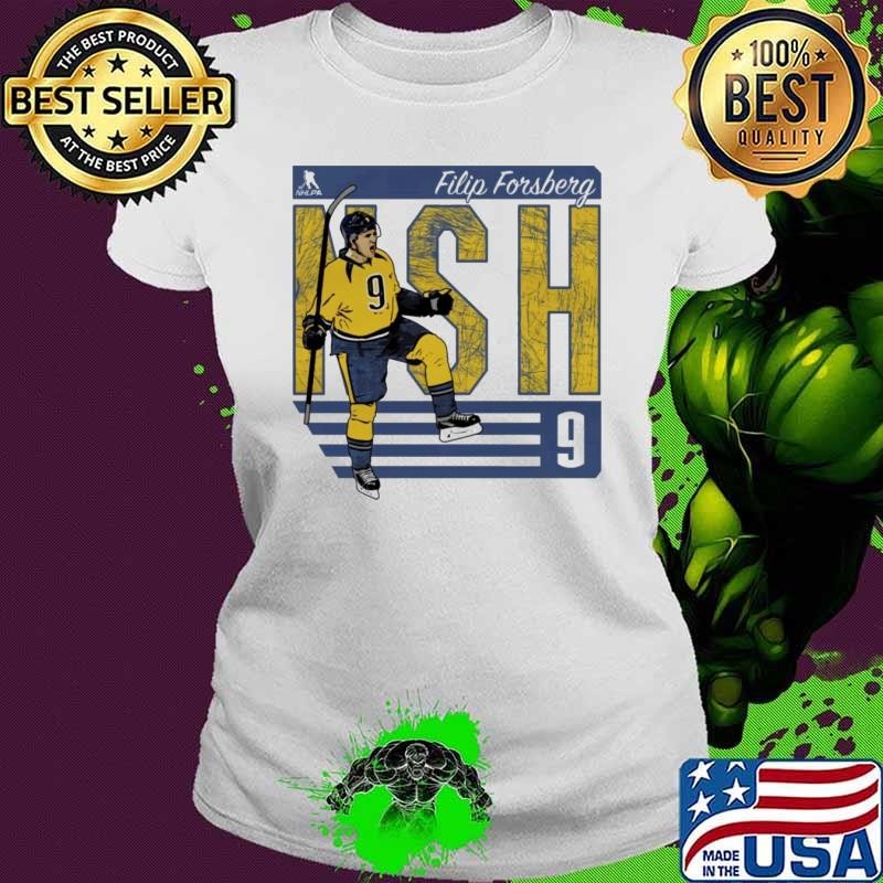 Filip Forsberg Swedish professional ice hockey Nashville City Ladies tee