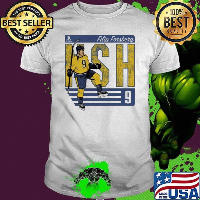 Filip Forsberg Swedish professional ice hockey Nashville City T-Shirt