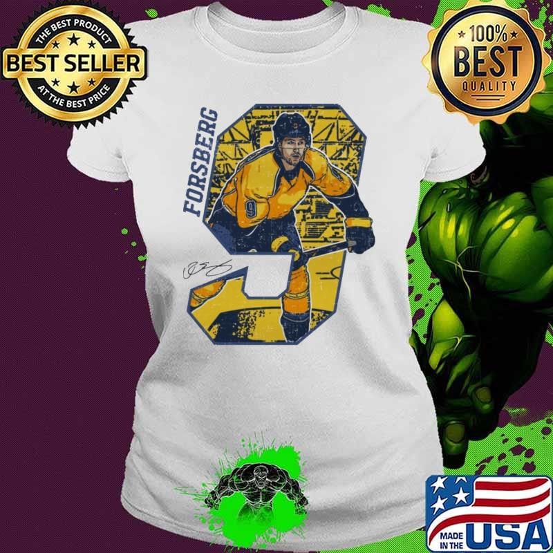 Filip Forsberg Swedish professional ice hockey Nashville Offset Ladies tee