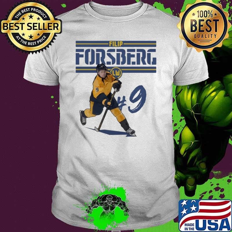 Filip Forsberg Swedish professional ice hockey Nashville Play T-Shirt
