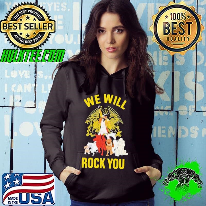 Freddie Mercury We Will Rock You Animal Shirt