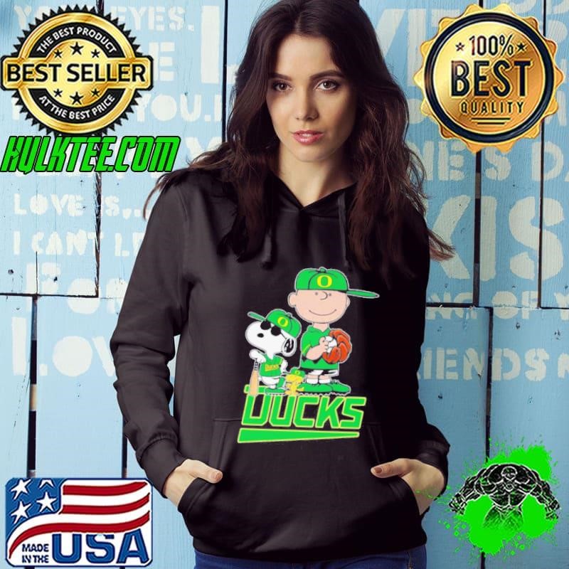 Funny The Peanuts Movie Characters Oregon Ducks Baseball Shirt