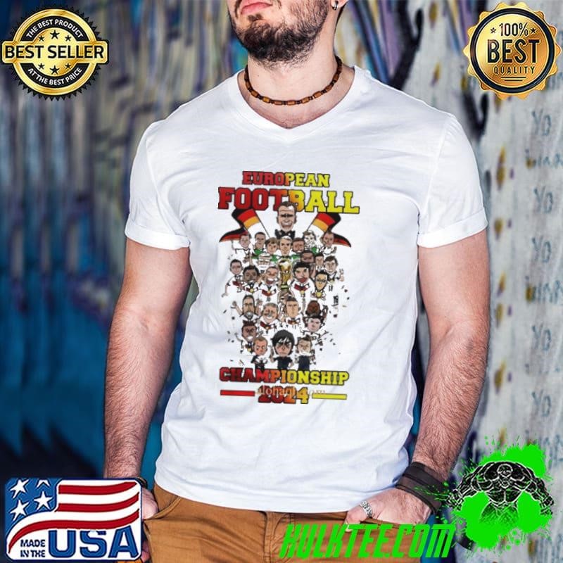 Germany European football championship 2024 cartoon shirt