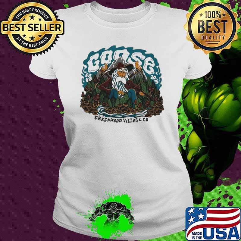 Goose Jun 7-8 2024 Fiddler’s Green Amphitheatre GreenWood Village CO shirt