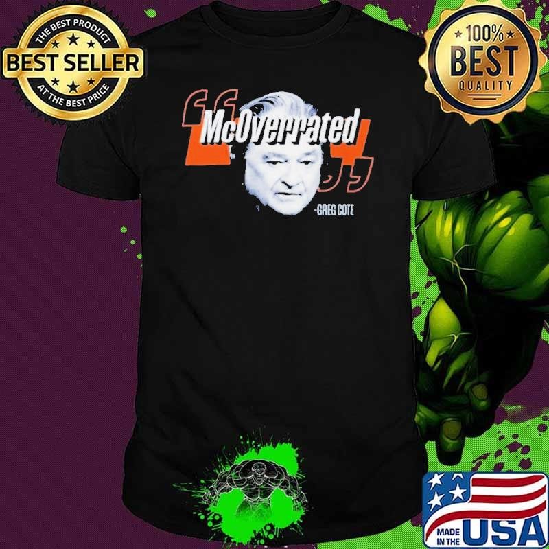 Greg Cote McOverrated Face Edm Shirt