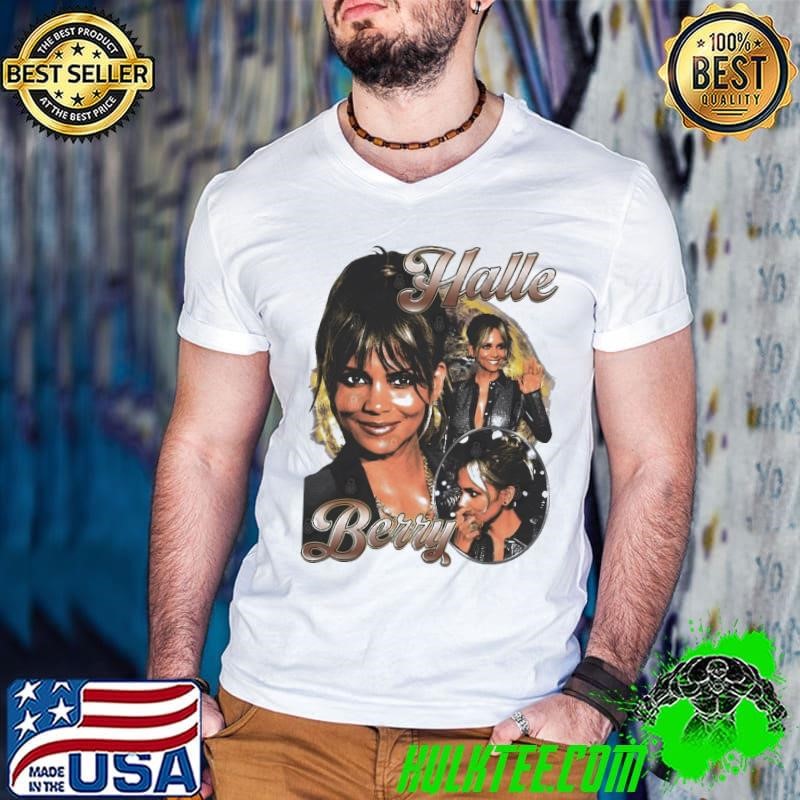 Halle Berry an American actress shirt