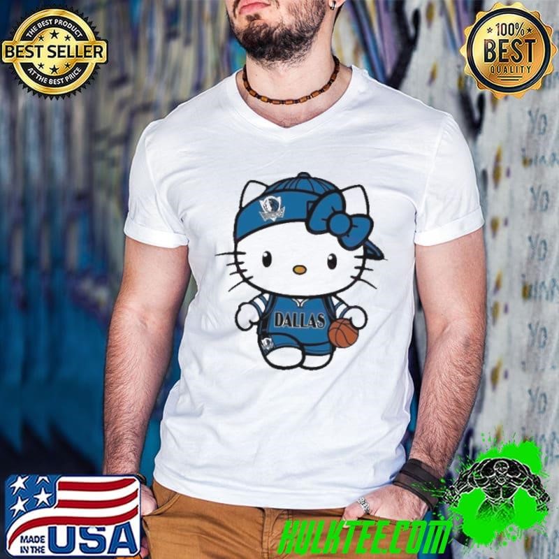 Hello Kitty Dallas Mavericks NBA Basketball Shirt