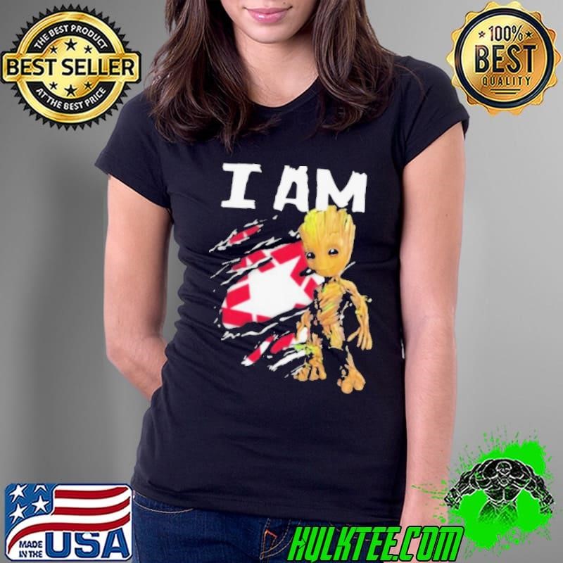 I Am Groot REPUBLIC SERVICES Logo Shirt