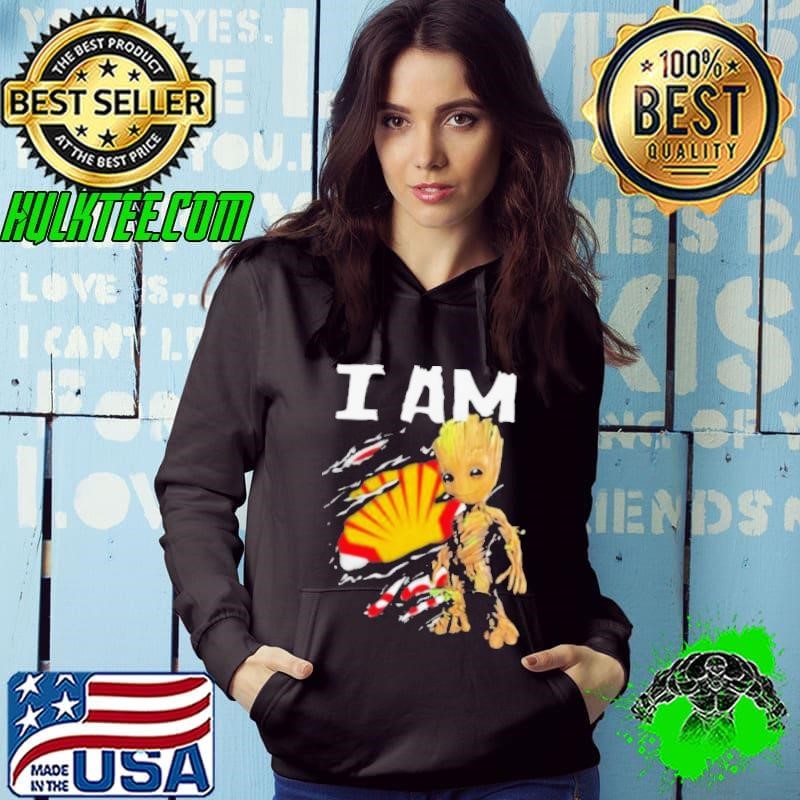 I Am Groot SHELL Logo Hoodie