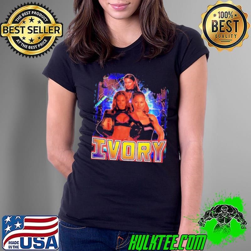 IVORY an American retired professional wrestler teacher and coach Ladies Tee