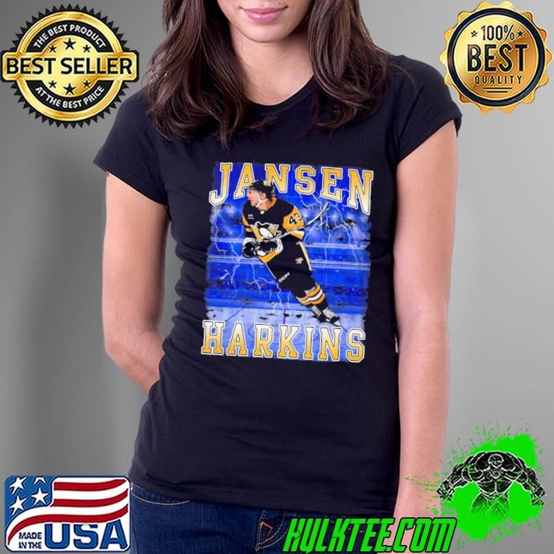 Jansen Harkins American-Canadian professional ice hockey center Pittsburgh Penguins T-Shirt