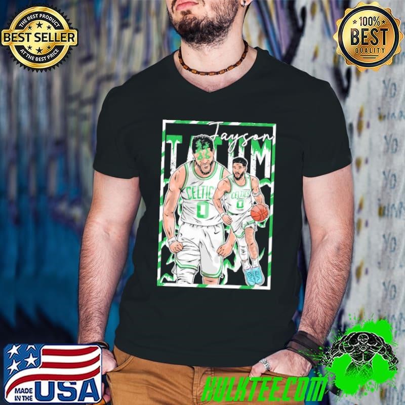 Jayson Tatum Boston Celtics Cartoon American professional basketball T-Shirt