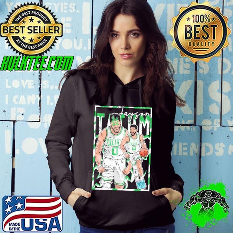 Jayson Tatum Boston Celtics Cartoon American professional basketball Hoodie