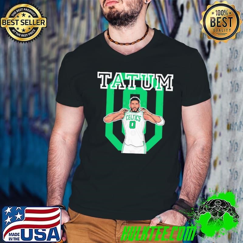 Jayson tatum celebration vs MAVS American professional basketball Boston Celtics T-Shirt