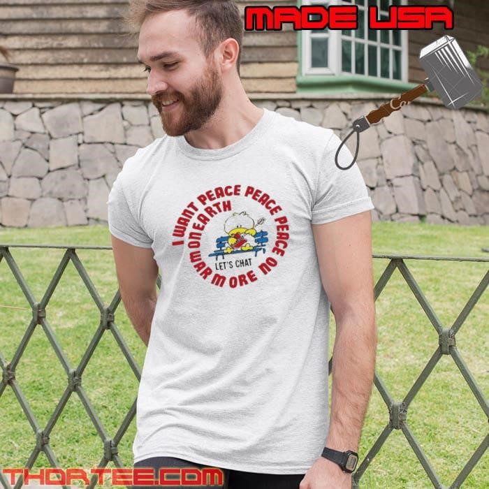 Jerks 80S I Want Peace Peace Peace Unisex