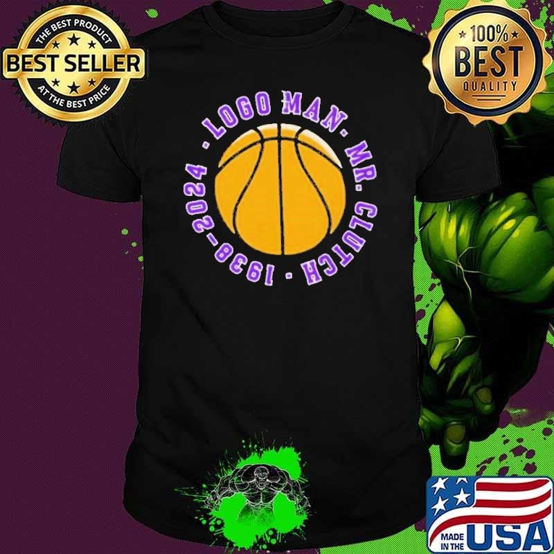 Jerry West Mr Clutch The Logo 1938-2024 Shirt