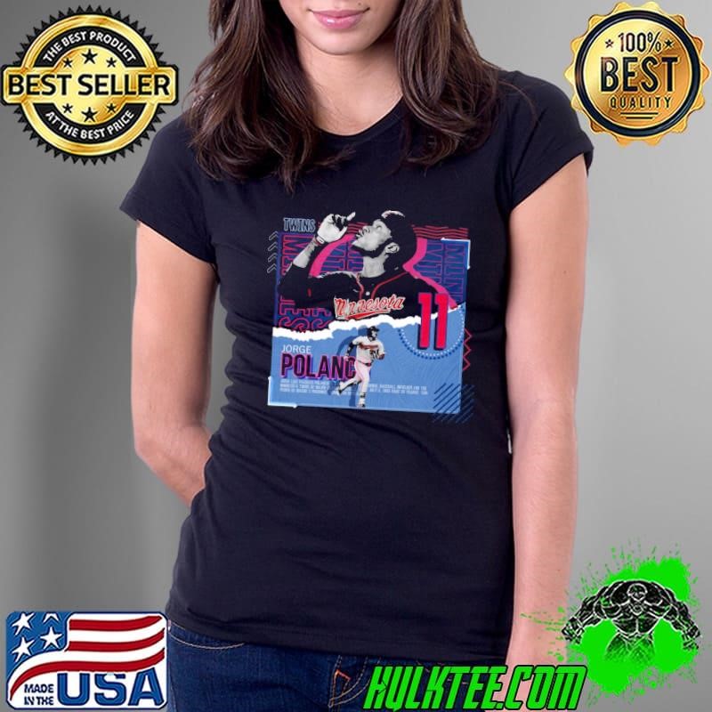 Jorge polanco Dominican professional baseball infielder Seattle Mariners T-Shirt