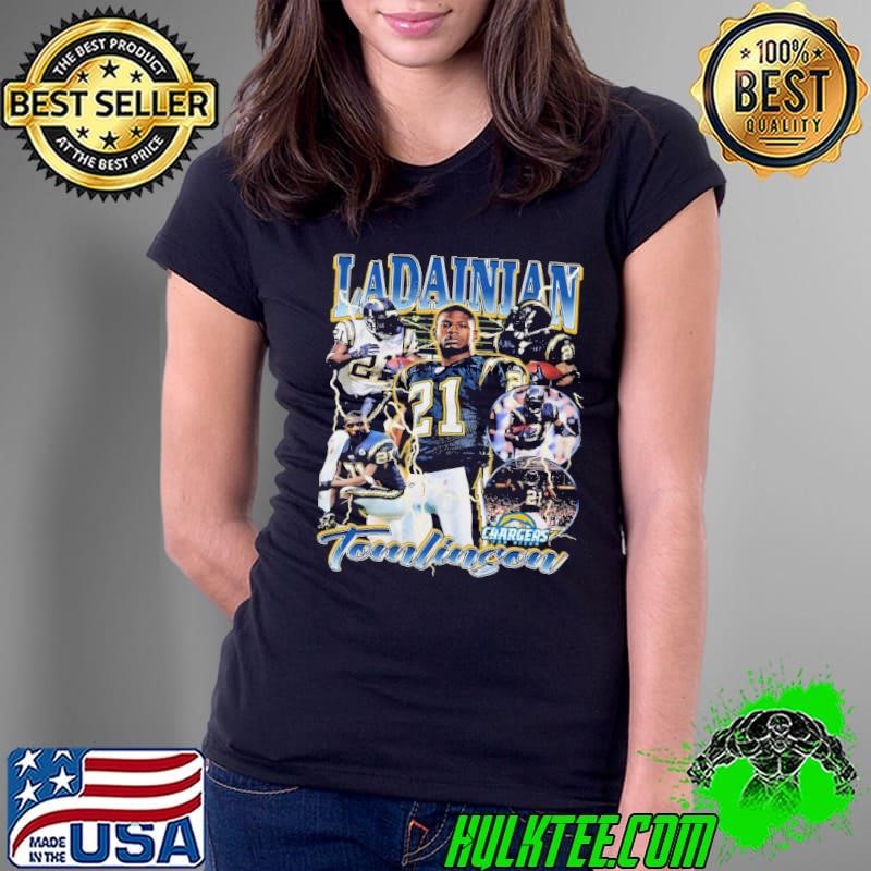 Ladainian Tomlinson American former football running back Vintage Bootleg Ladies Tee