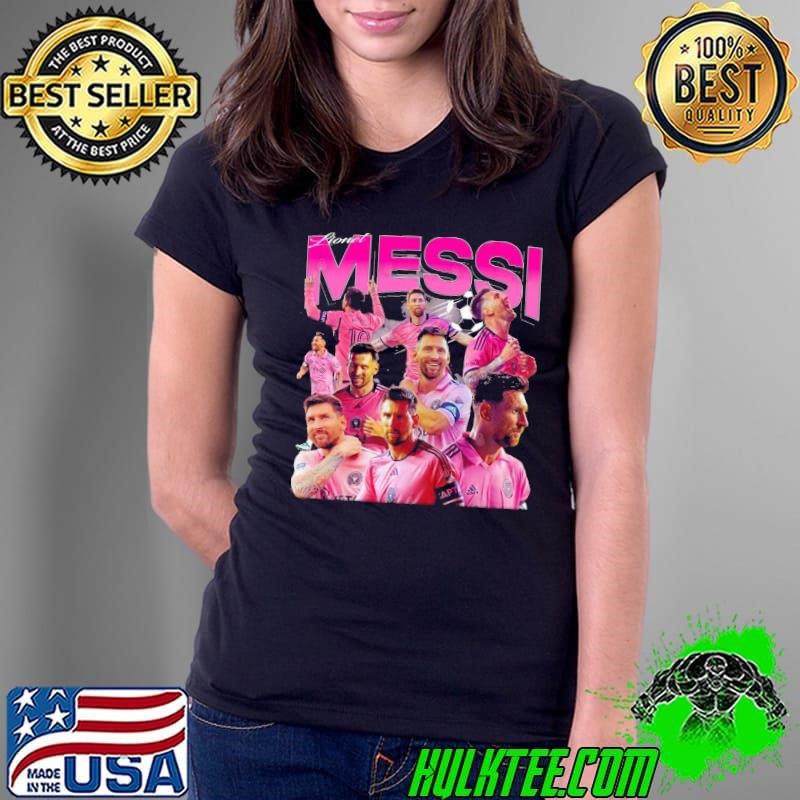 Lionel Messi Argentine professional footballer Miami Collage Shirt