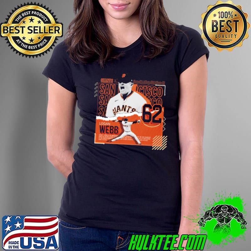 Logan webb American professional baseball pitcher San Francisco Giants T-Shirt