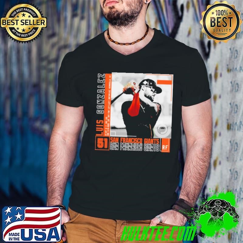 Luis gonzalez American former baseball outfielder Guys V Neck