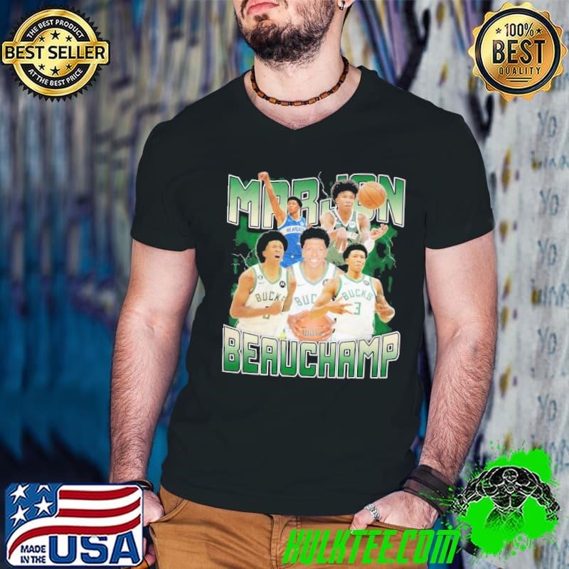 MarJon Beauchamp American professional basketball player for the Milwaukee Bucks T-Shirt