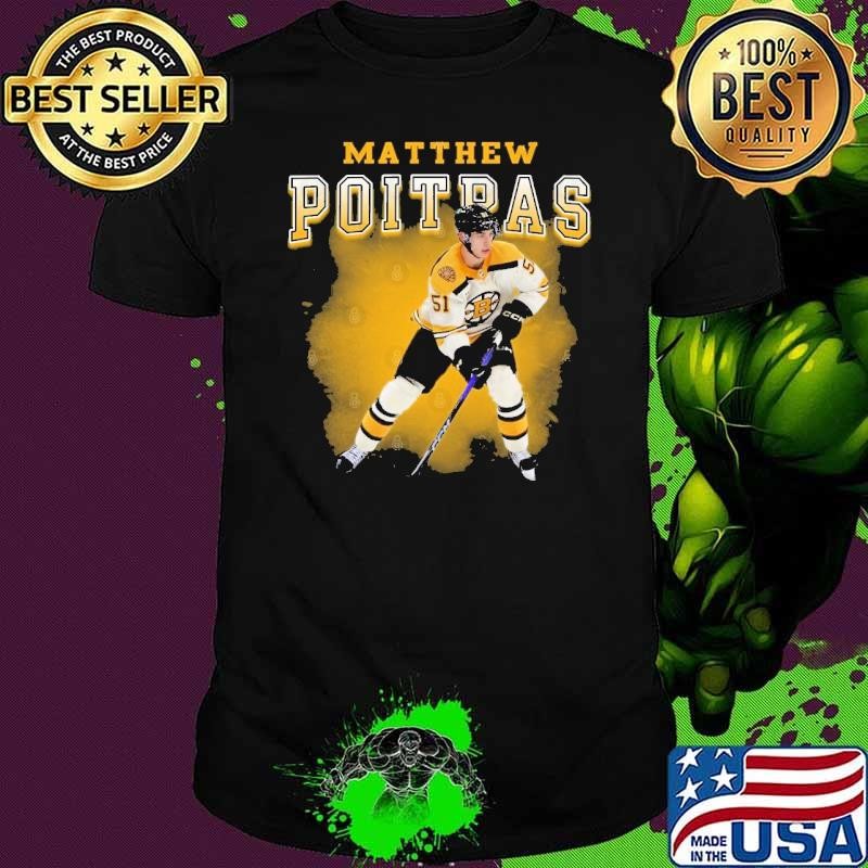 Matthew Poitras Canadian professional ice hockey centre for the Boston Bruins Shirt