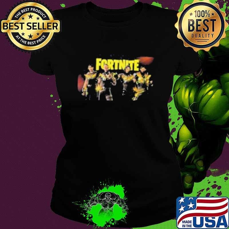 Metallica X Fortnite Collaboration Ladies tee
