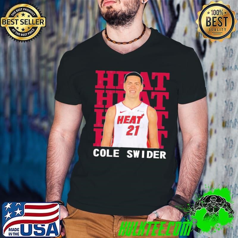 Miami Heat Cole Swider American professional basketball player T-Shirt