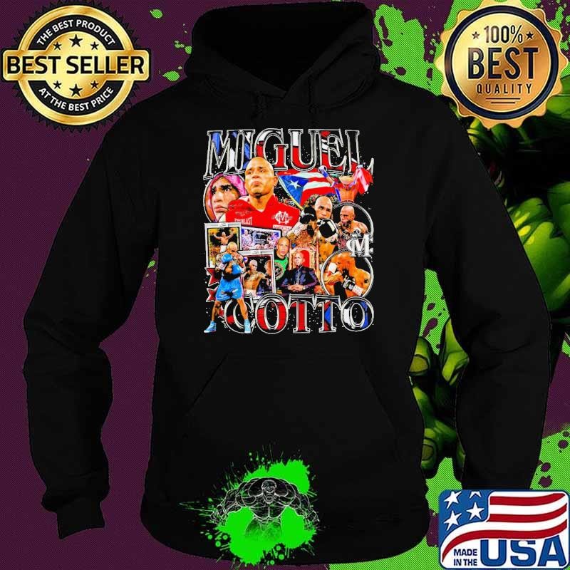 Miguel Cotto Puerto Rican former professional boxer Vintage Bootleg Hoodie