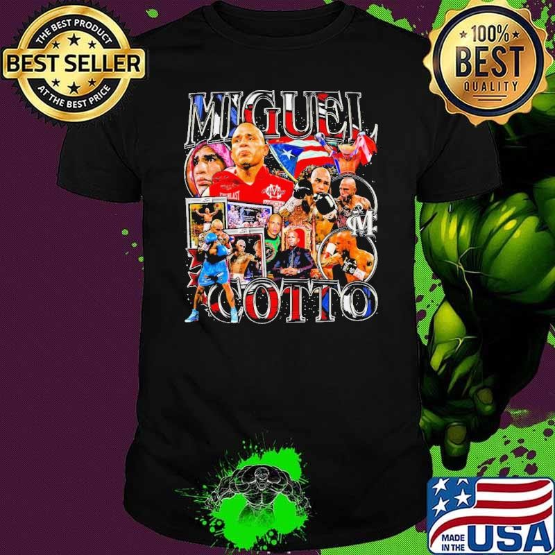 Miguel Cotto Puerto Rican former professional boxer Vintage Bootleg Shirt