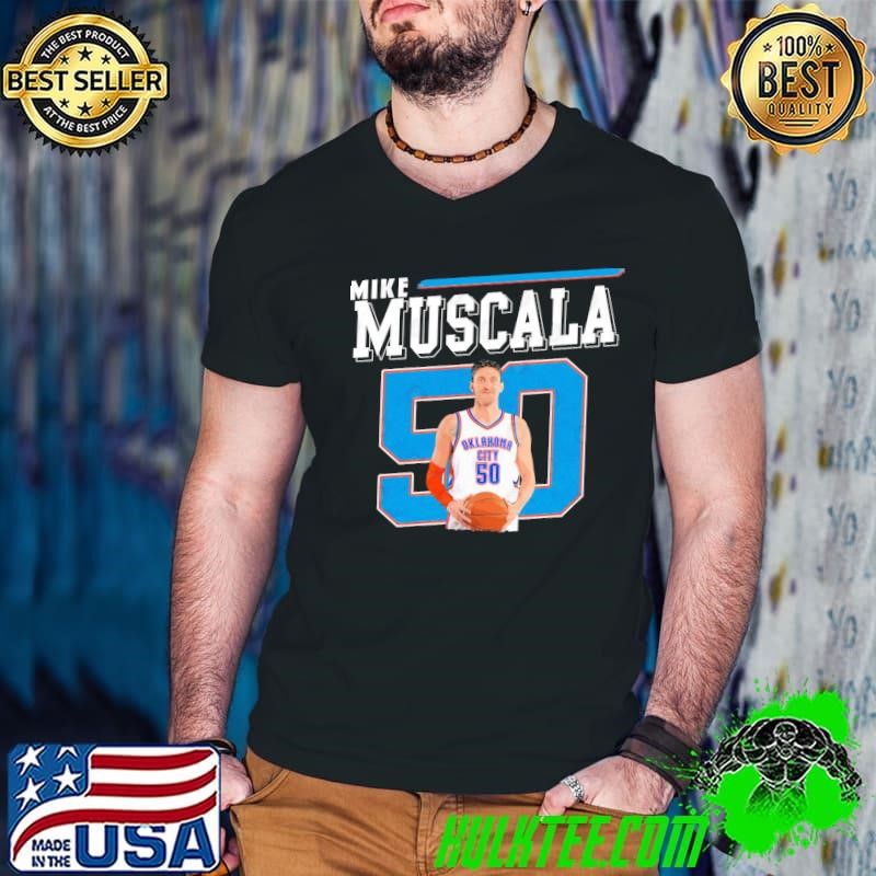 Mike Muscala American basketball player Oklahoma City Thunder Guys V Neck