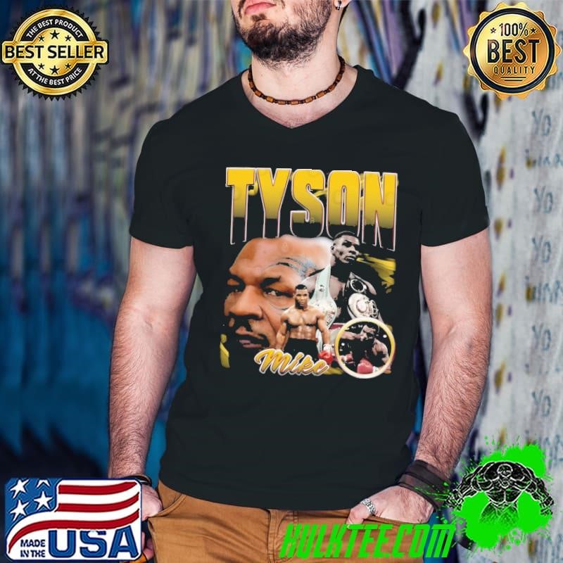 Mike Tyson American professional boxer Retro Bootleg Guys V Neck