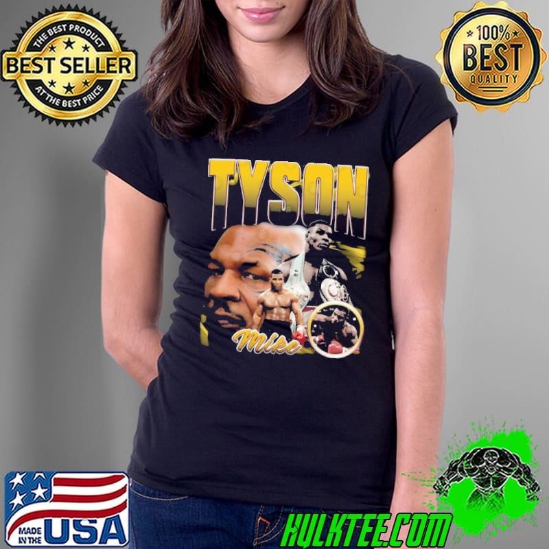 Mike Tyson American professional boxer Retro Bootleg Ladies Tee