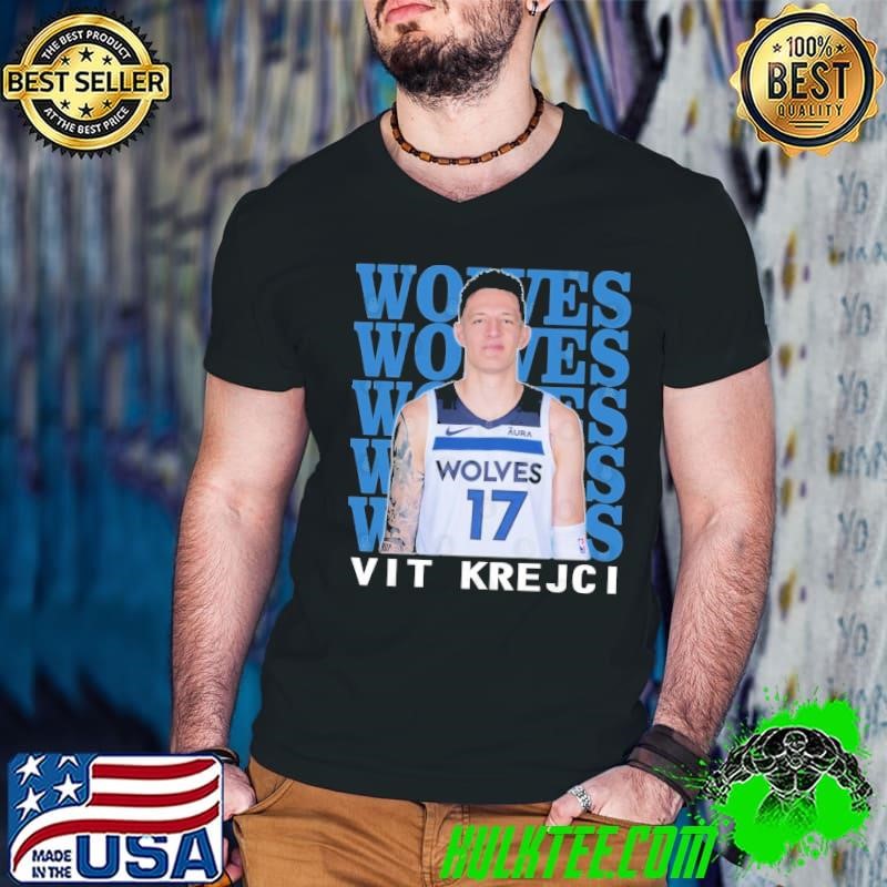 Minnesota Timberwolves Vit Krejci Czech professional basketball player T-Shirt