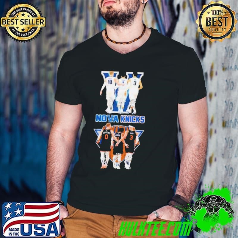 New York Knicks Villanova Wildcats The Best Trios 2024 Shirt