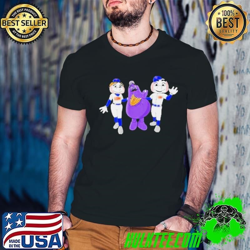New York Mets Grimace LGM Friends Grimace Monster Shirt