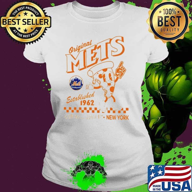 New York Mets Original Pizza Slice 1962 Established Ladies tee