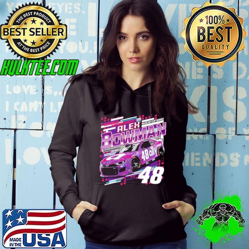 Nice Alex Bowman Black Draft American professional stock car racing driver Shirt