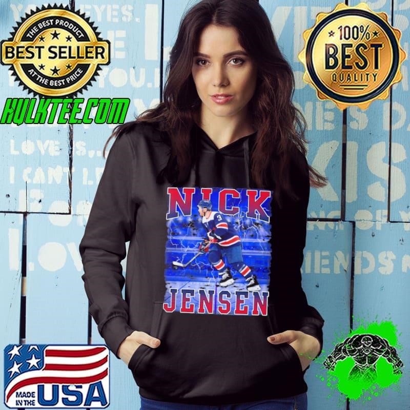 Nick Jensen American professional ice hockey defenseman for the Washington Capitals Retro Hoodie