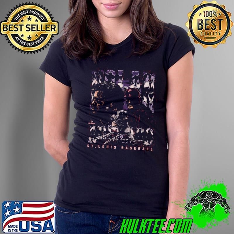 Nolan Arenado St. Louis American professional baseball third baseman Vintage Ladies Tee Nolan Arenado St. Louis American professional baseball third baseman Vintage Ladies Tee