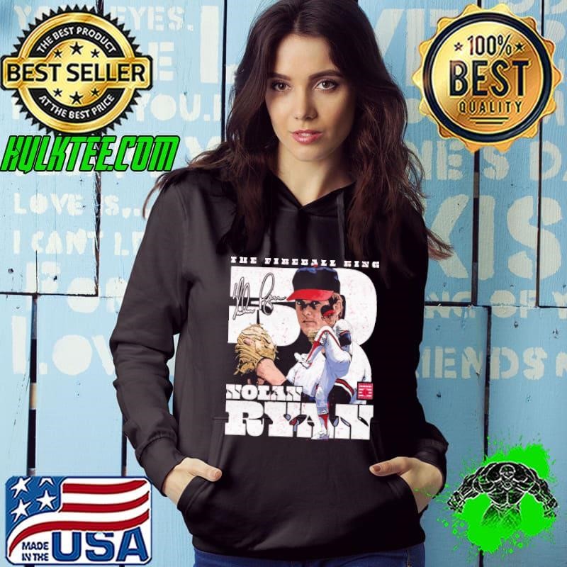 Nolan ryan throwback dual an American former professional baseball pitcher T-Shirt