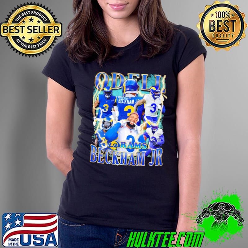 Odell Beckham Jr. American football wide receiver Retro Collage Shirt
