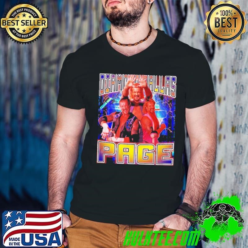 Official DIAMOND DALLAS PAGE American yoga instructor retired professional wrestler Guys V Neck