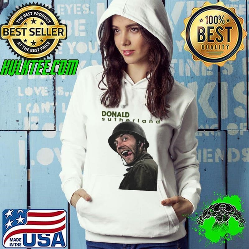 Official Donald Sutherland Canadian actor film career spanning over decades Hoodie