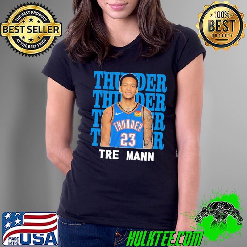 Oklahoma City Thunder Tre Mann American professional basketball player Ladies Tee