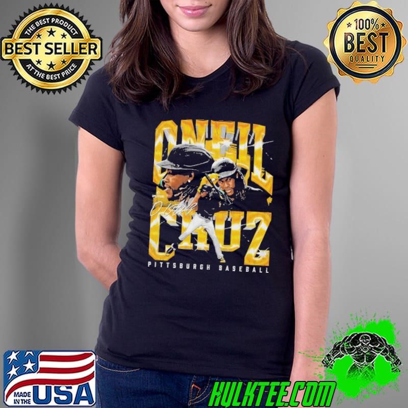Oneil Cruz Dominican professional baseball shortstop Pittsburgh Vintage Ladies Tee